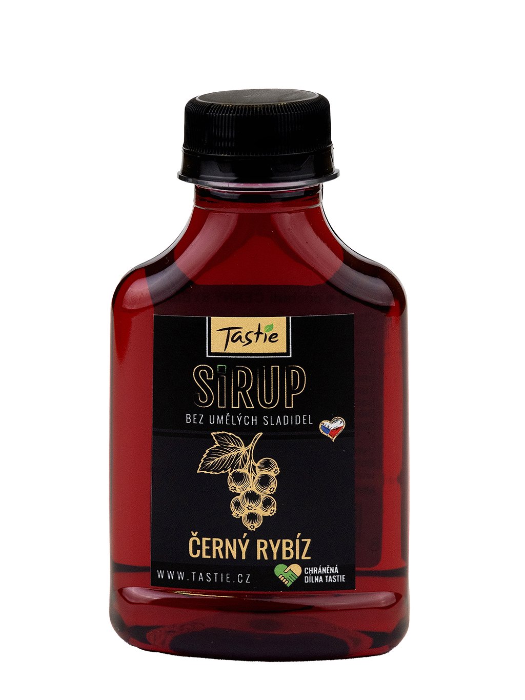 Tastie sirup černý rybíz - vzorek