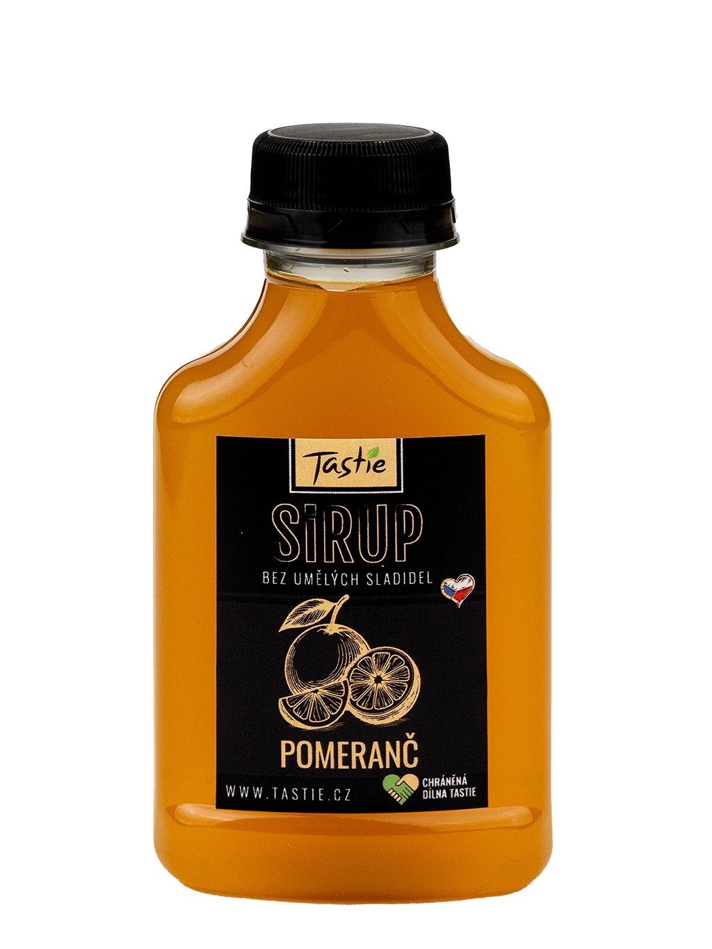 Tastie sirup pomeranč - vzorek