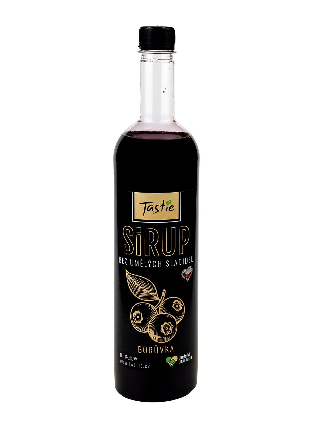 Tastie sirup borůvka